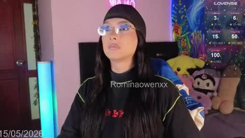 Snapshot of rominaowenxx chatting on 12, 5, 2026 ROMINA OWEN online show from 12, 5, 2026