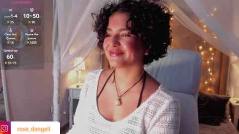 Snapshot of rose_dangel1 chatting on 15, 1, 2025 Rose online show from 15, 1, 2025