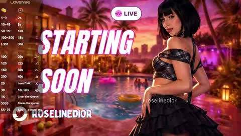 Snapshot of roselinedior chatting on 8, 6, 2026 Lyla OF roselinedior online show from 8, 6, 2026