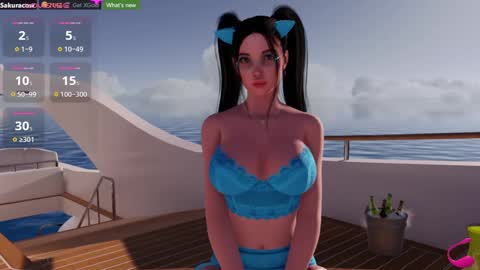 SAKURA COW online show from 9, 1, 2025