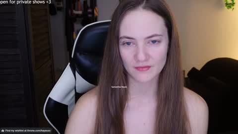 Snapshot of samanthahayesxoxo chatting on 7, 3, 2025 The Real Samantha Hayes haha online show from 7, 3, 2025