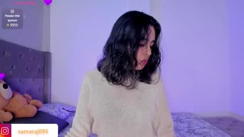 Snapshot of samara_jonnes_ chatting on 20, 2, 2026 Samara is my name a pleasure delighted that you are here leave your thumb up it is important to me online show from 20, 2, 2026