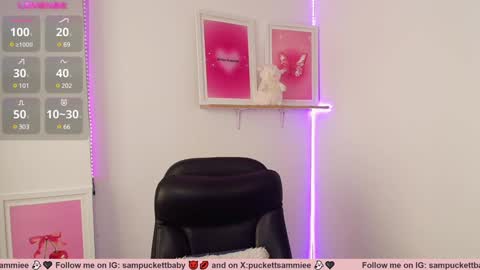 Snapshot of sampuckettbaby chatting on 15, 1, 2025 sampuckettbaby online show from 15, 1, 2025