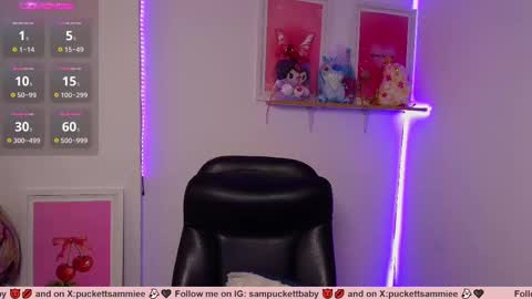 Snapshot of sampuckettbaby chatting on 8, 3, 2025 sampuckettbaby online show from 8, 3, 2025