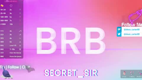 Dean Carter online show from 28, 4, 2026