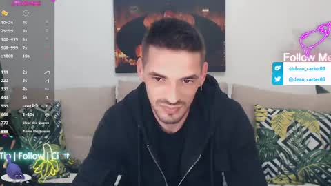 Dean Carter online show from 22, 7, 2026