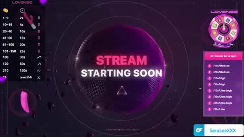 SeraLeeXXX online show from 23, 3, 2026