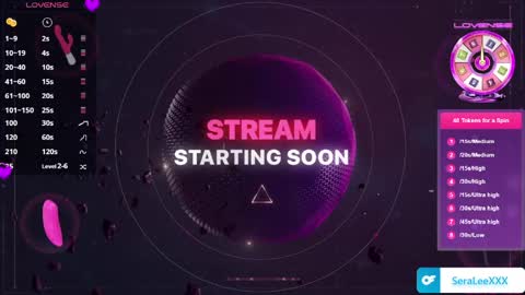 SeraLeeXXX online show from 23, 4, 2026