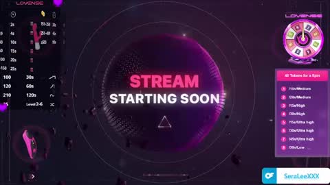 SeraLeeXXX online show from 27, 4, 2026