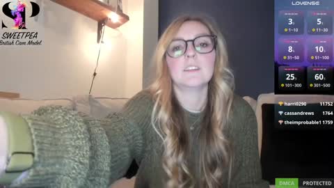 short sweetpea online show from 23, 1, 2025