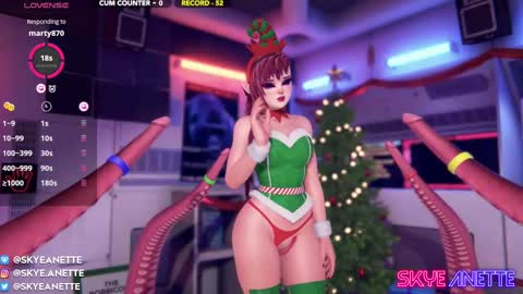 SkyeAnette online show from 7, 12, 2024