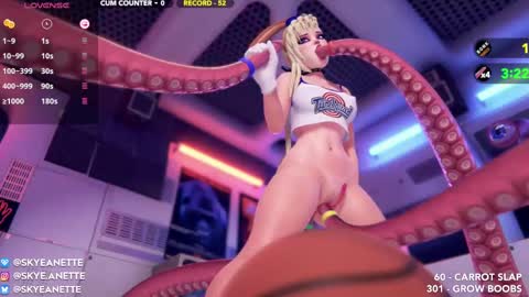 SkyeAnette online show from 1, 2, 2025