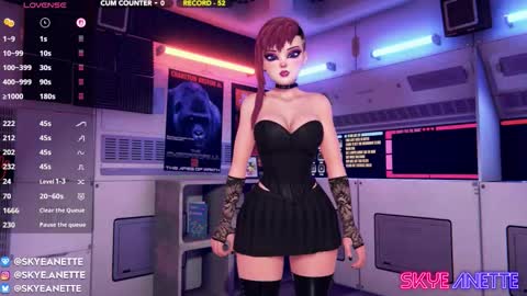 SkyeAnette online show from 26, 9, 2025