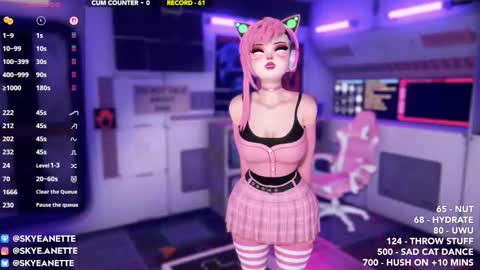 SkyeAnette online show from 21, 11, 2025