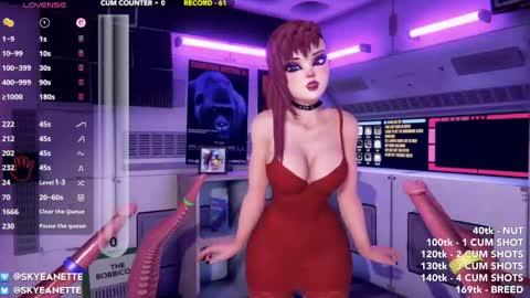 SkyeAnette online show from 8, 5, 2026