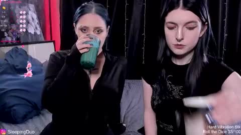 Snapshot of sleepingduo chatting on 9, 1, 2026 Hi We are Iva and Angela Nice to meet u 3 online show from 9, 1, 2026