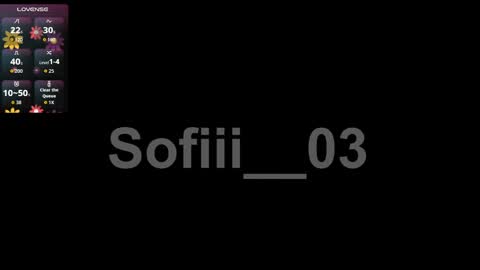Snapshot of sofiii_03 chatting on 25, 5, 2026 SOFIA online show from 25, 5, 2026