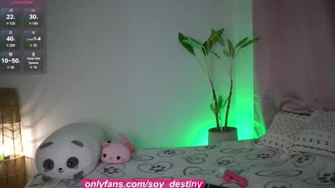 Snapshot of soy_destiny1 chatting on 18, 5, 2026 ig soy destiny1 online show from 18, 5, 2026