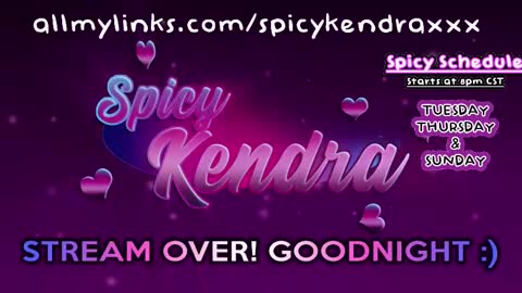 Kendra online show from 12, 3, 2025
