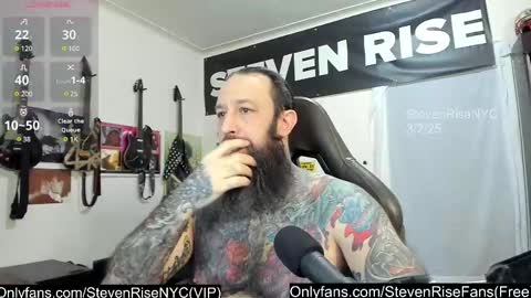 StevenRiseNYC online show from 2, 3, 2025