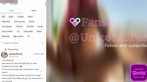 Snapshot of strupedsunicorns chatting on 13, 1, 2025 goddess online show from 13, 1, 2025