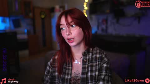 Lika ginger  Jessy blond   online show from 6, 2, 2025