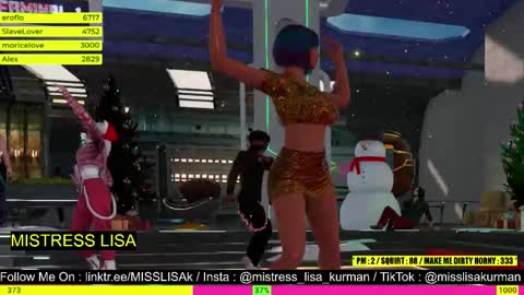  MISTRESS LISA  FIRST 3DXCHAT CAMGIRL   3dxchat anime gaming mistress domina online show from 5, 12, 2025