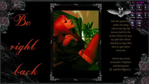 Snapshot of taste_of_grace chatting on 12, 3, 2025 join my onlyfans Telegram channel online show from 12, 3, 2025