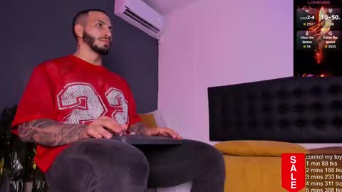 Teo Ferrer online show from 23, 9, 2025