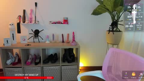 Snapshot of the_cat_girl_ chatting on 28, 10, 2025 i am Cat online show from 28, 10, 2025