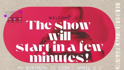 Rosie  online show from 16, 4, 2026