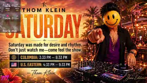 Thom Klein online show from 25, 7, 2026