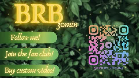 trickykitsune online show from 18, 9, 2025