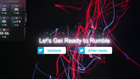 Snapshot of tylersands chatting on 24, 10, 2025 Tyler Sands online show from 24, 10, 2025