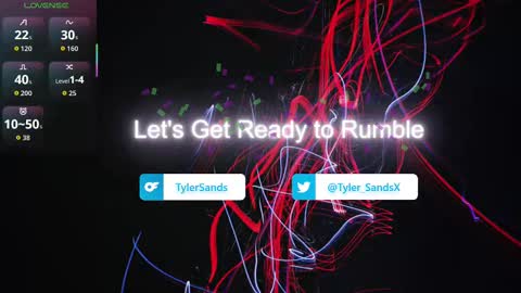 Snapshot of tylersands chatting on 11, 11, 2025 Tyler Sands online show from 11, 11, 2025