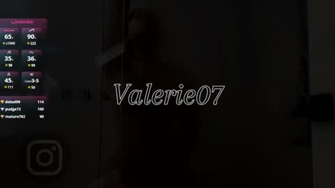 valerie07 online show from 26, 1, 2025