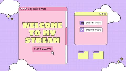 Violet Flowers online show from 9, 3, 2025