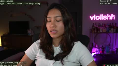 follow me on twitter violishh and ig violishh  online show from 1, 3, 2025