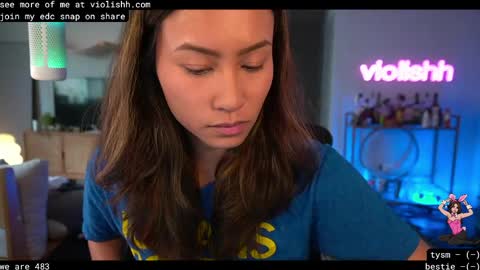 follow me on twitter violishh and ig violishh  online show from 27, 4, 2026