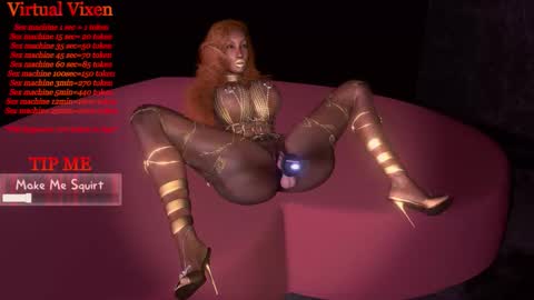 Virtual Vixen Live Show online show from 21, 12, 2025