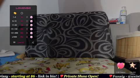 Chrissy online show from 2, 1, 2025