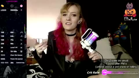 EllieeRose online show from 22, 3, 2026