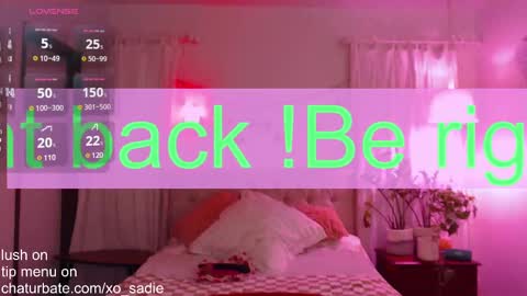 Xo Sadie online show from 2, 2, 2025