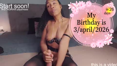 YAYA  online show from 9, 3, 2026