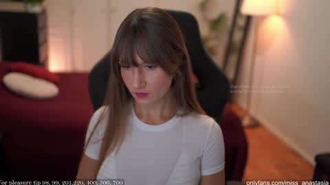 Anastasia online show from 9, 11, 2025