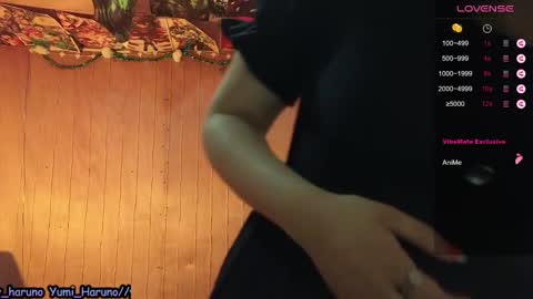 Haruno online show from 18, 12, 2024