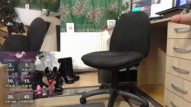 SissyLunaCD online show from 8, 1, 2025