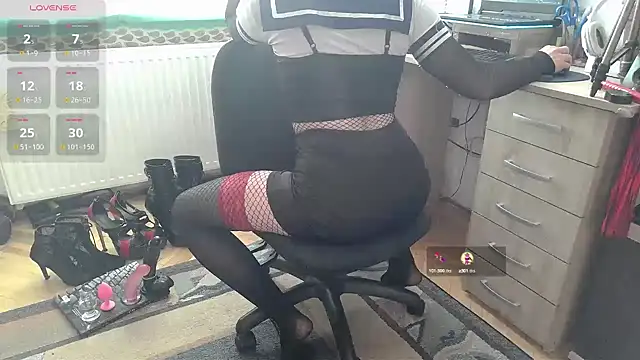 SissyLunaCD online show from 17, 3, 2025