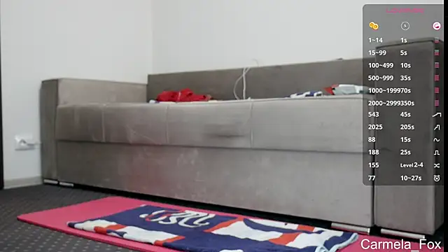 Carmela fox online show from 17, 10, 2025