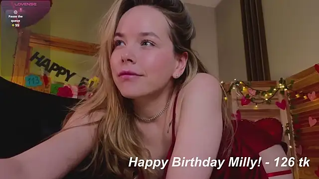 milly shy online show from 21, 2, 2025